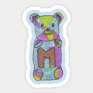 Gummy Bear Contemporary Sketch Sticker